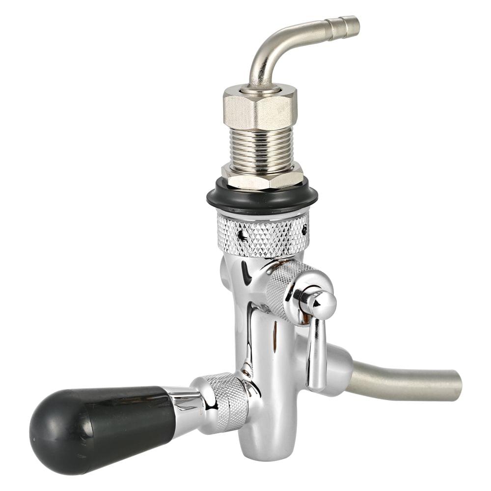 Adjustable Flow Control Chrome Draft Beer Faucet Tap G5/8