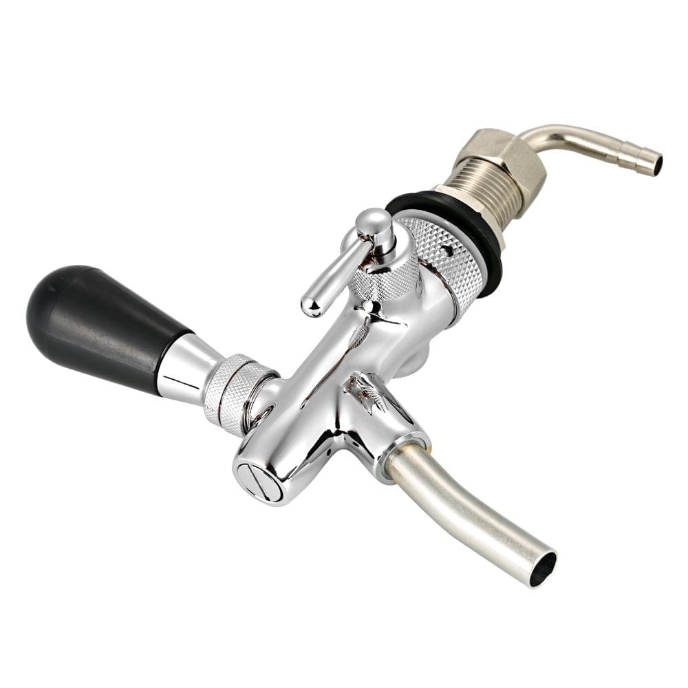 Adjustable Flow Control Chrome Draft Beer Faucet Tap G5/8