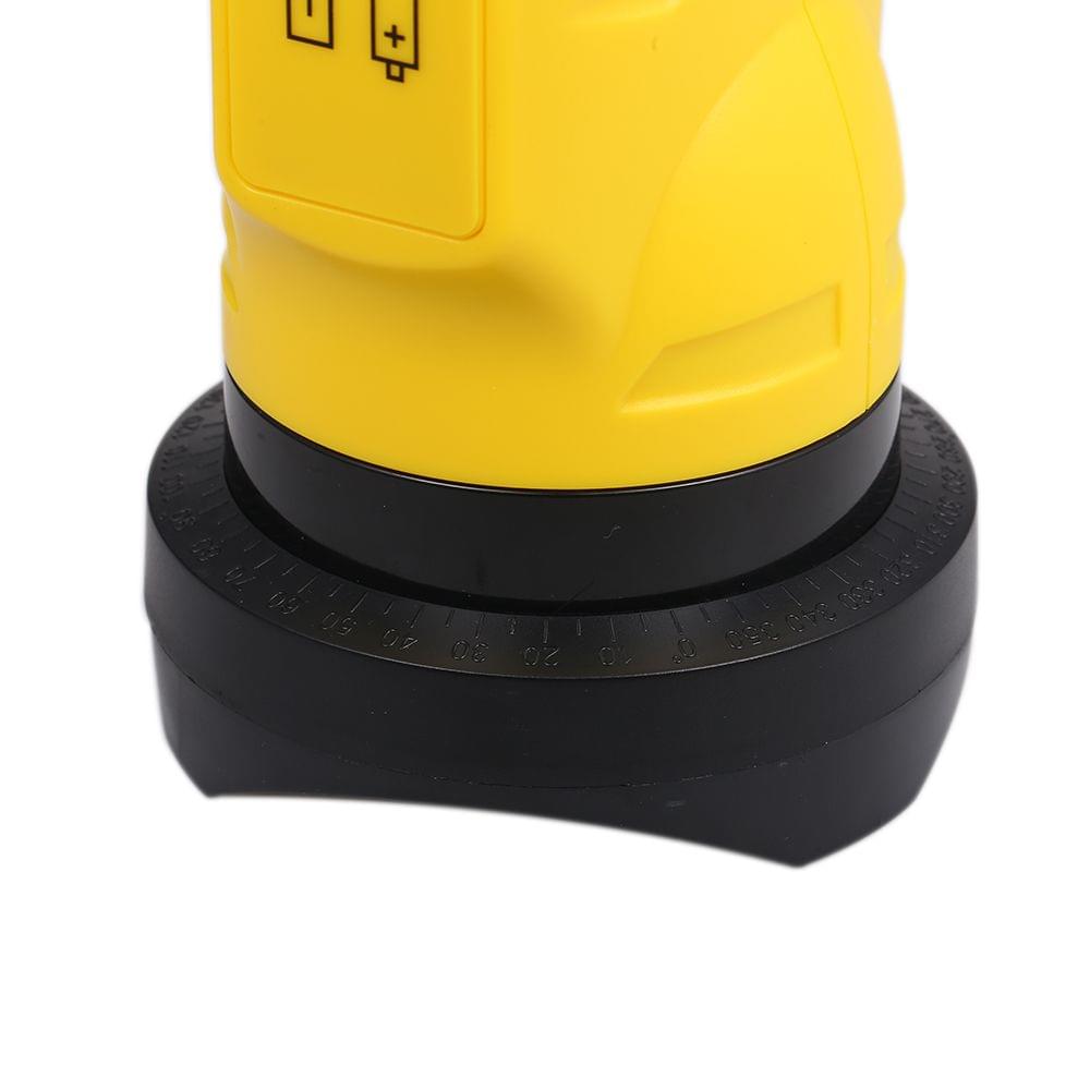 Household 2 Lines Cross Laser Level Device 360 Rotary Cross