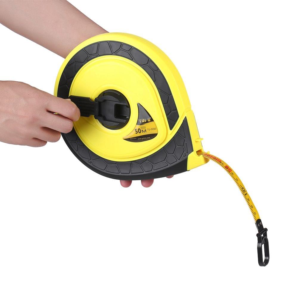 TNI-U TU-5050 Long Tape Measure 50m Fiberglass Measuring - 50m