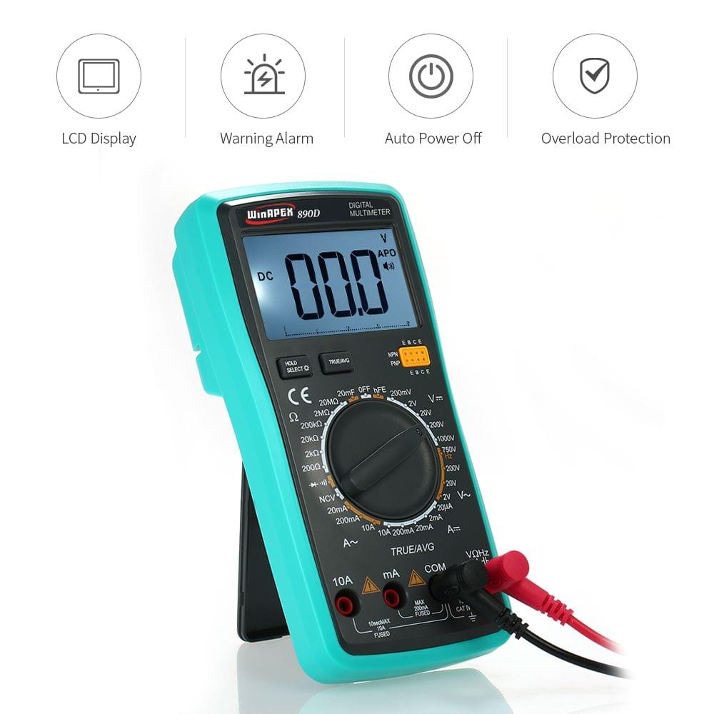 Multi-functional Handheld LCD Digital NCV True RMS