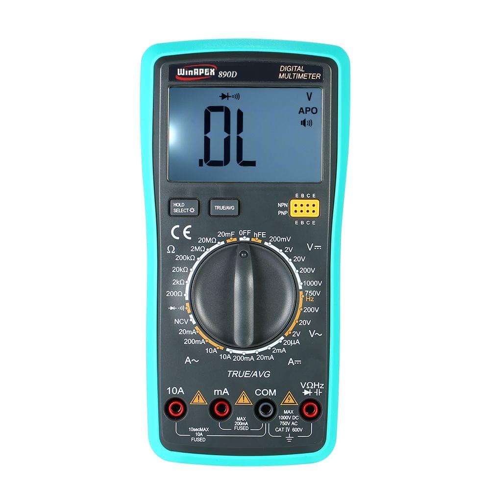 Multi-functional Handheld LCD Digital NCV True RMS