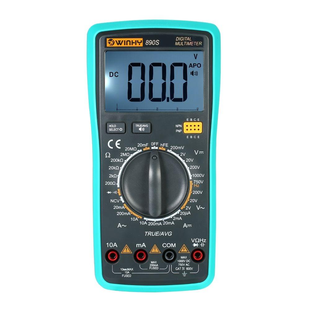 Multi-functional Handheld LCD Digital Voice NCV True RMS