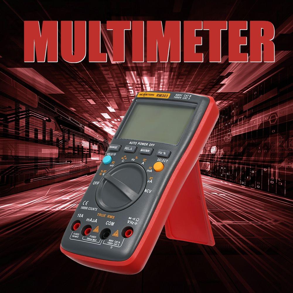 Richmeters RM303 True-RMS 19999 Counts Digital Multimeter