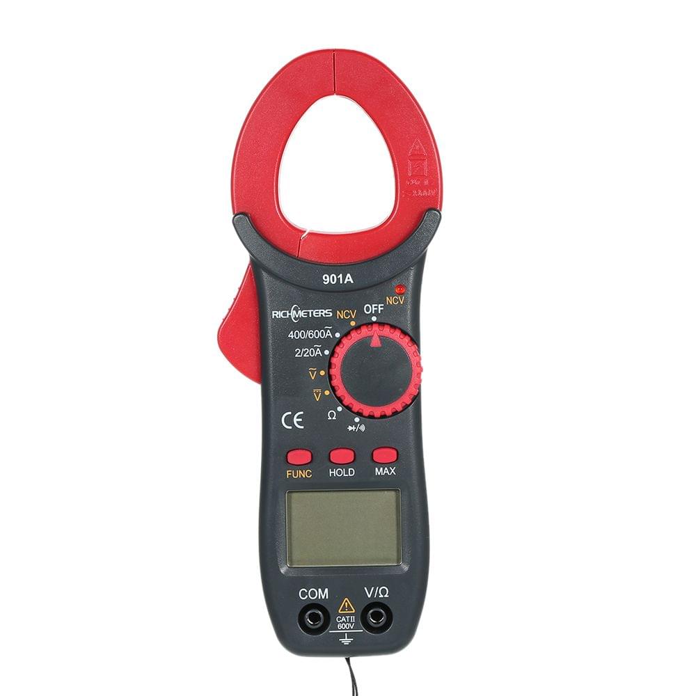 Richmeters RM901A Digital Clamp Meter Portable 4000 Counts