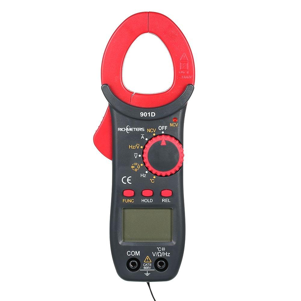 Richmeters RM901D Digital Clamp Meter 4000 Counts NCV