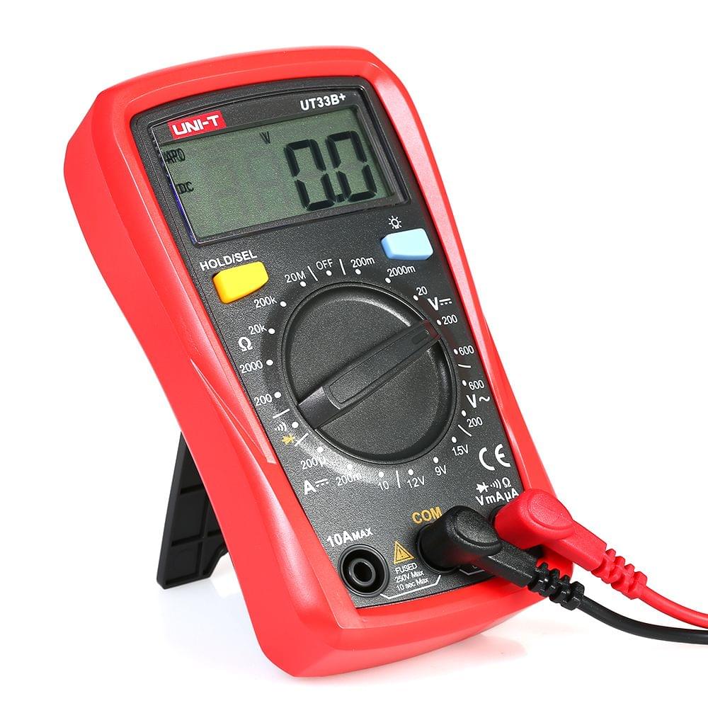 UNI-T UT33B+ Handheld LCD Digital Multimeter DC/AC Voltage