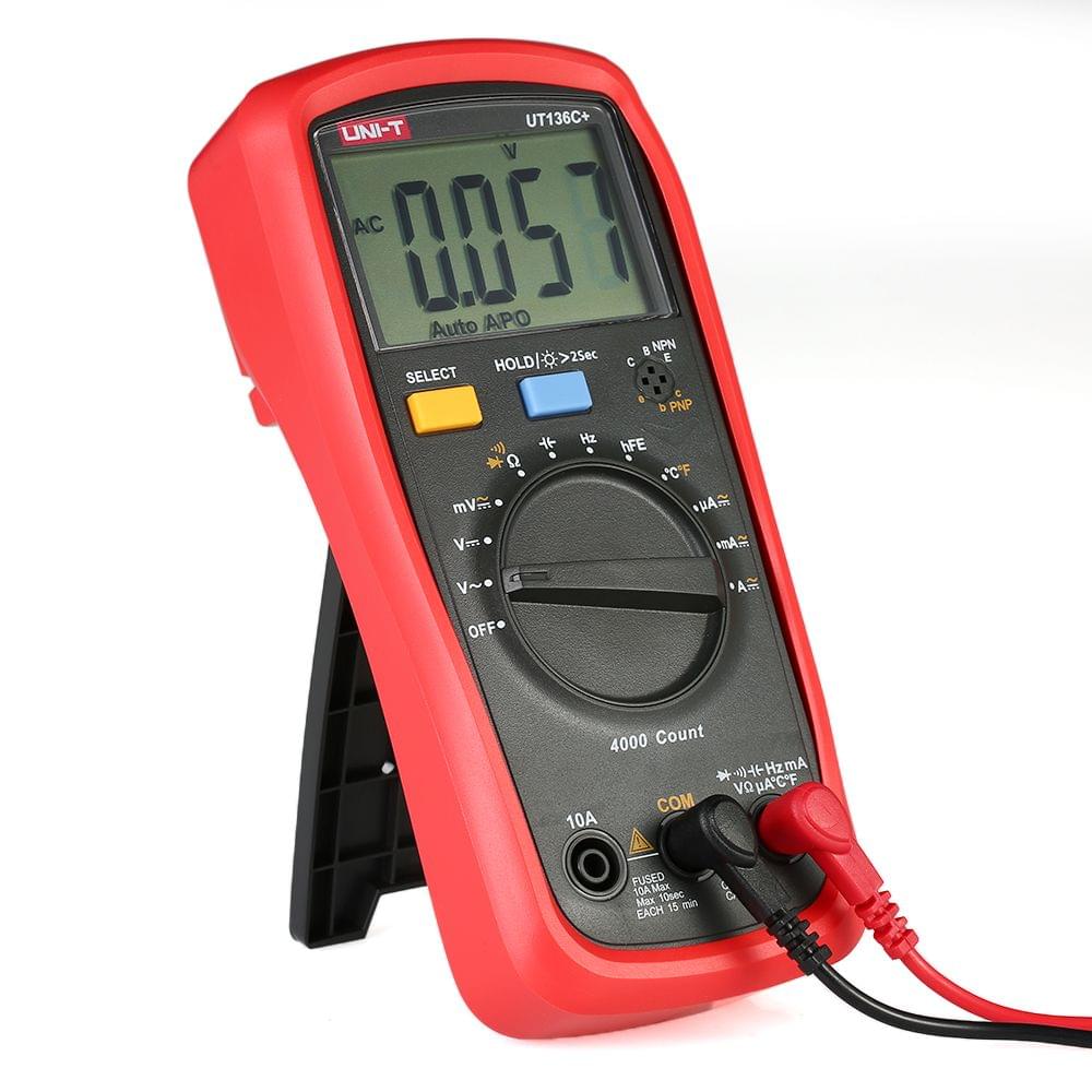 UNI-T UT136C+ LCD Digital Multimeter DC/AC Voltage Current