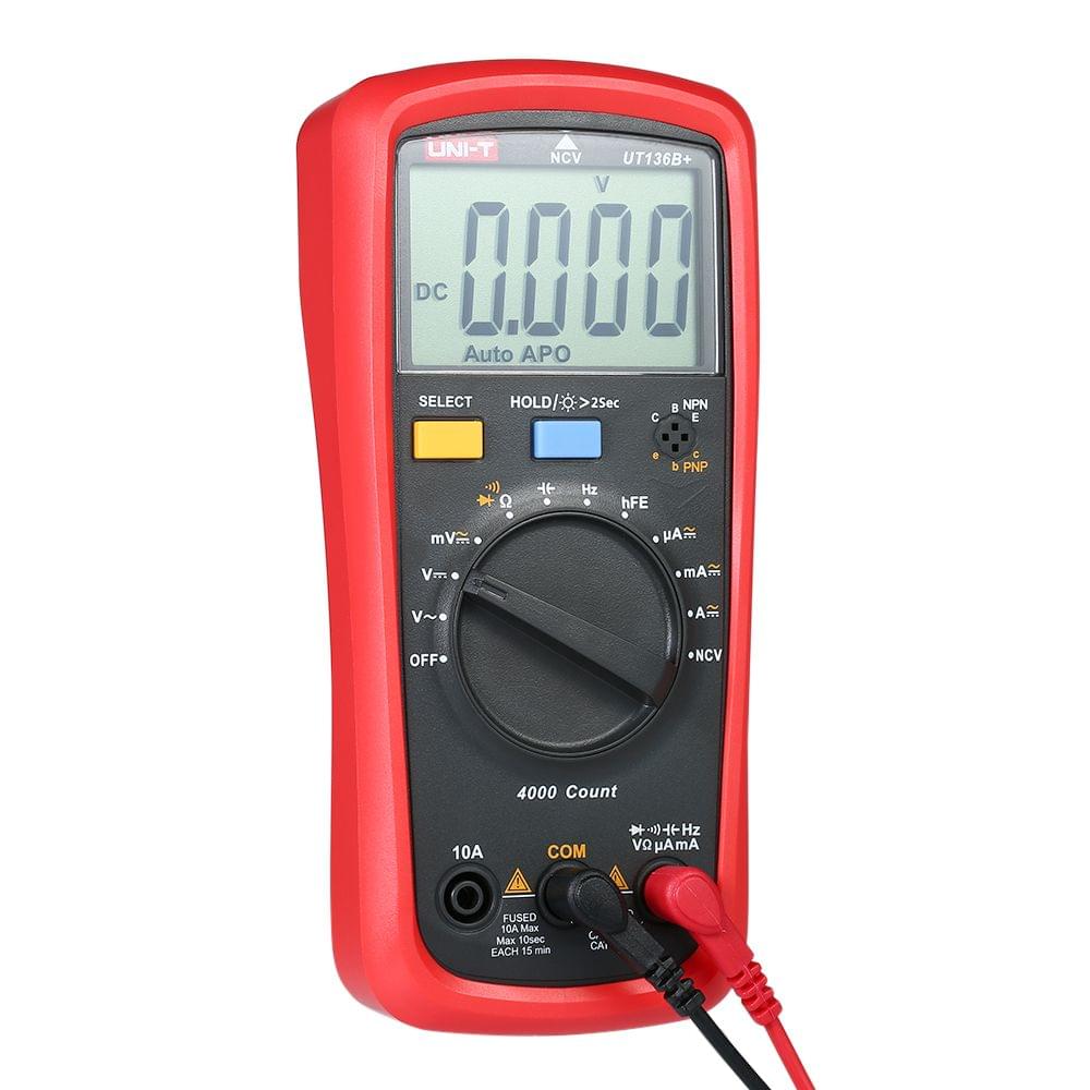 UNI-T UT136B+ LCD Digital Multimeter DC/AC Voltage Current