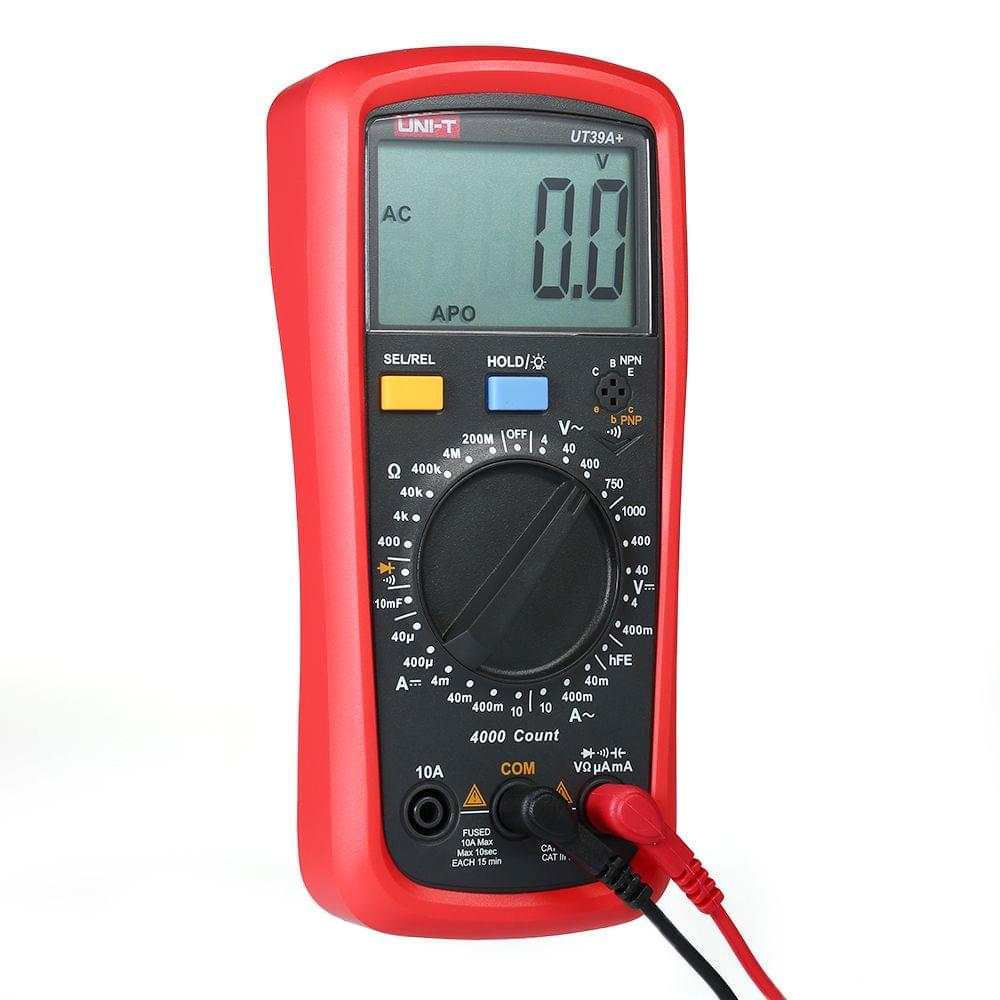 UNI-T UT39C+ LCD Digital Multimeter DC/AC Voltage Current