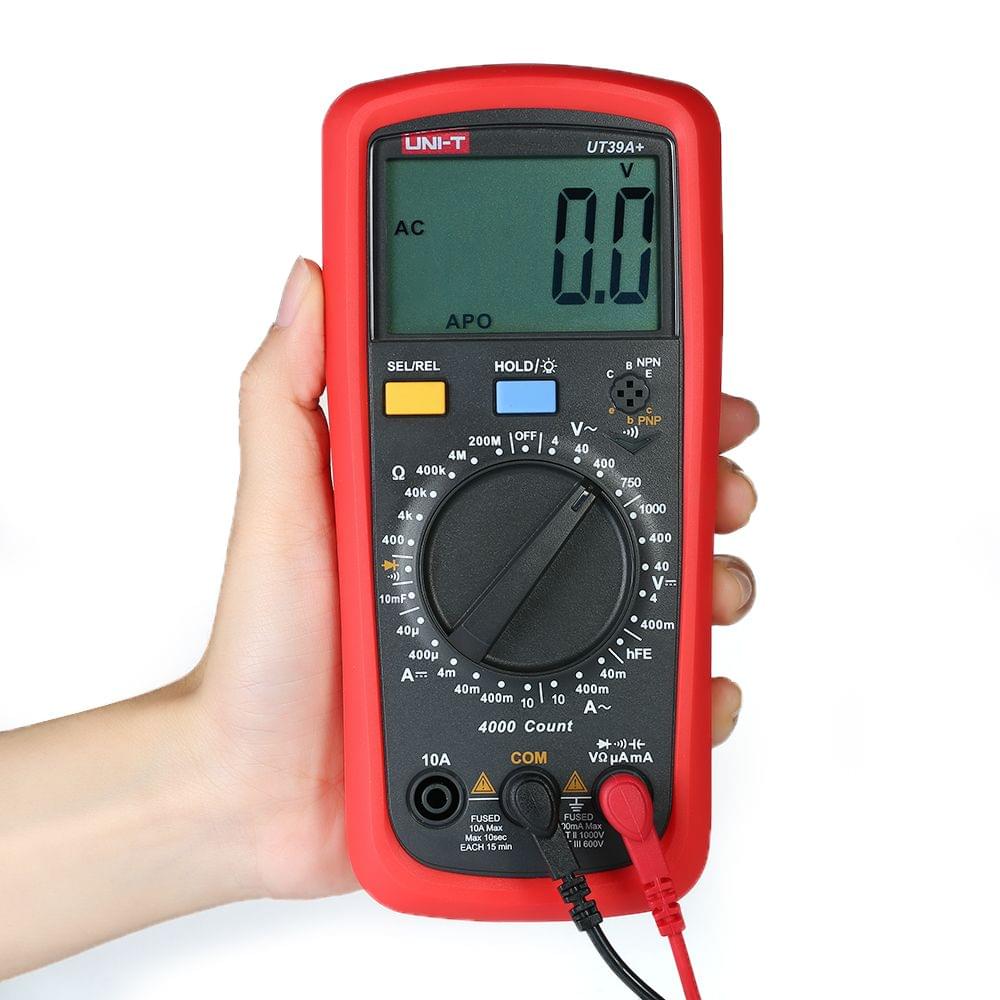 UNI-T UT39C+ LCD Digital Multimeter DC/AC Voltage Current