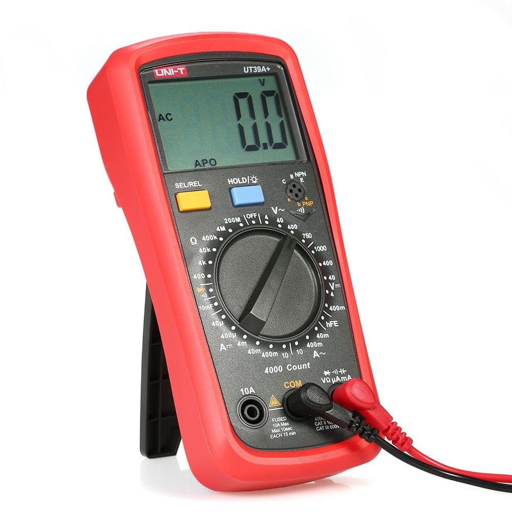 UNI-T UT39C+ LCD Digital Multimeter DC/AC Voltage Current