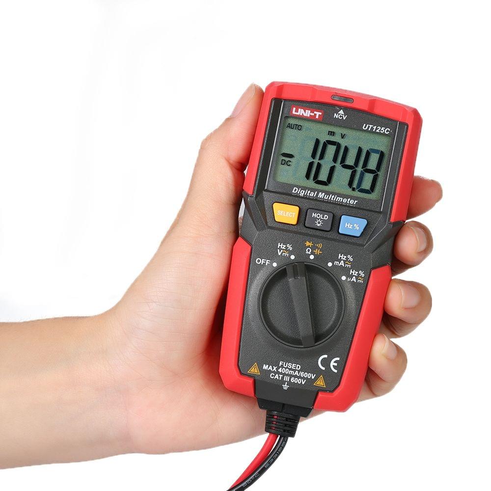 UNI-T UT125C Mini LCD Digital Multimeter DC/AC Voltage