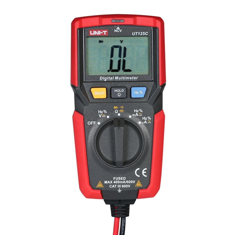 UNI-T UT125C Mini LCD Digital Multimeter DC/AC Voltage