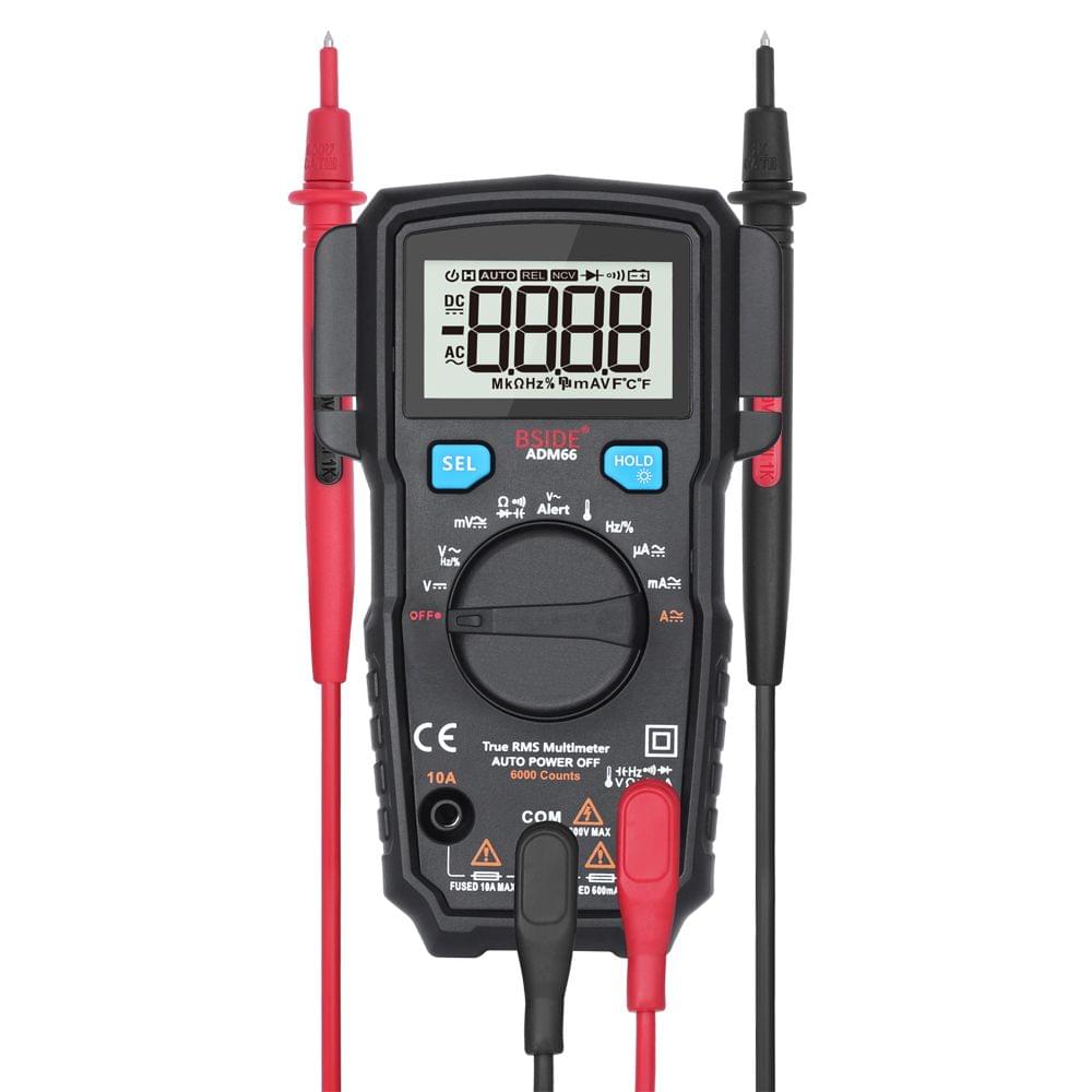 BSIDE Mini True RMS LCD Digital Multimeter DC/AC Voltage