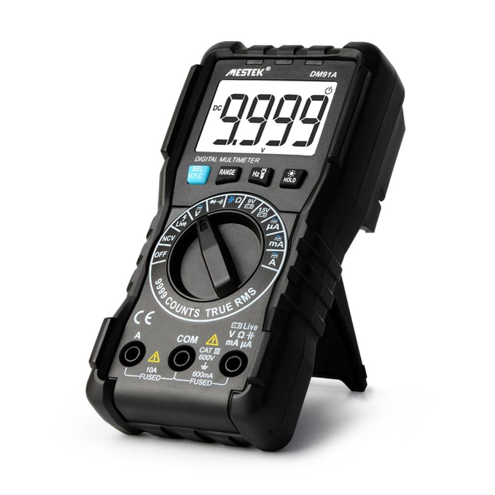 MESTEK 9999 Counts Digital Multimeter Full Protection Mini