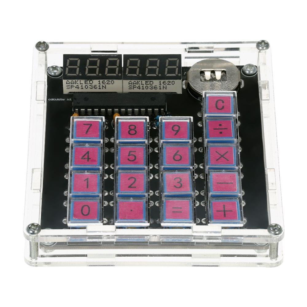 DIY MCU Calculator Kit Digital Tube Calculator with