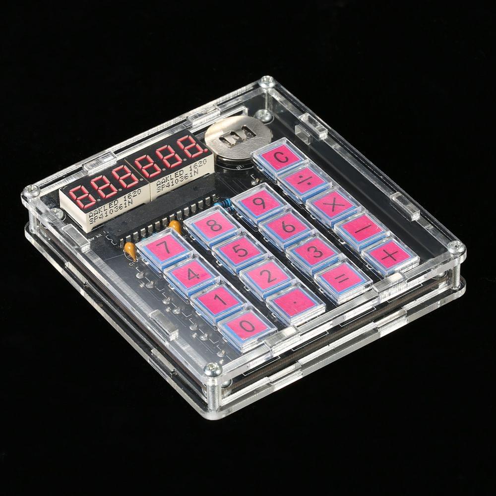 DIY MCU Calculator Kit Digital Tube Calculator with