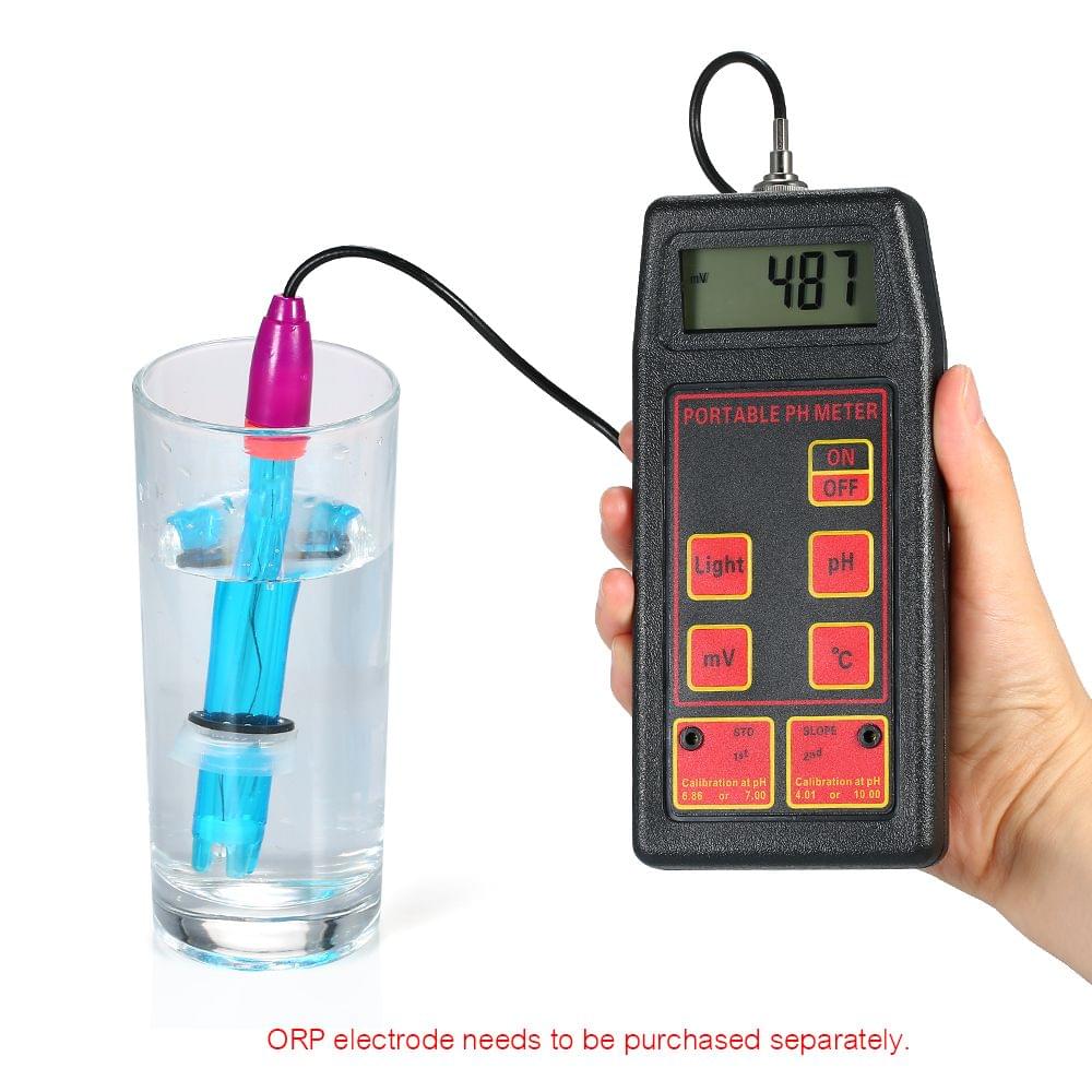 Professional Portable pH/ORP/TEMP Meter Water Detector