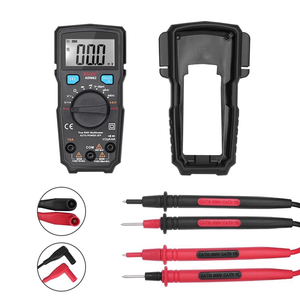 BSIDE Digital Multimeter 1999 Counts Full Protection Mini