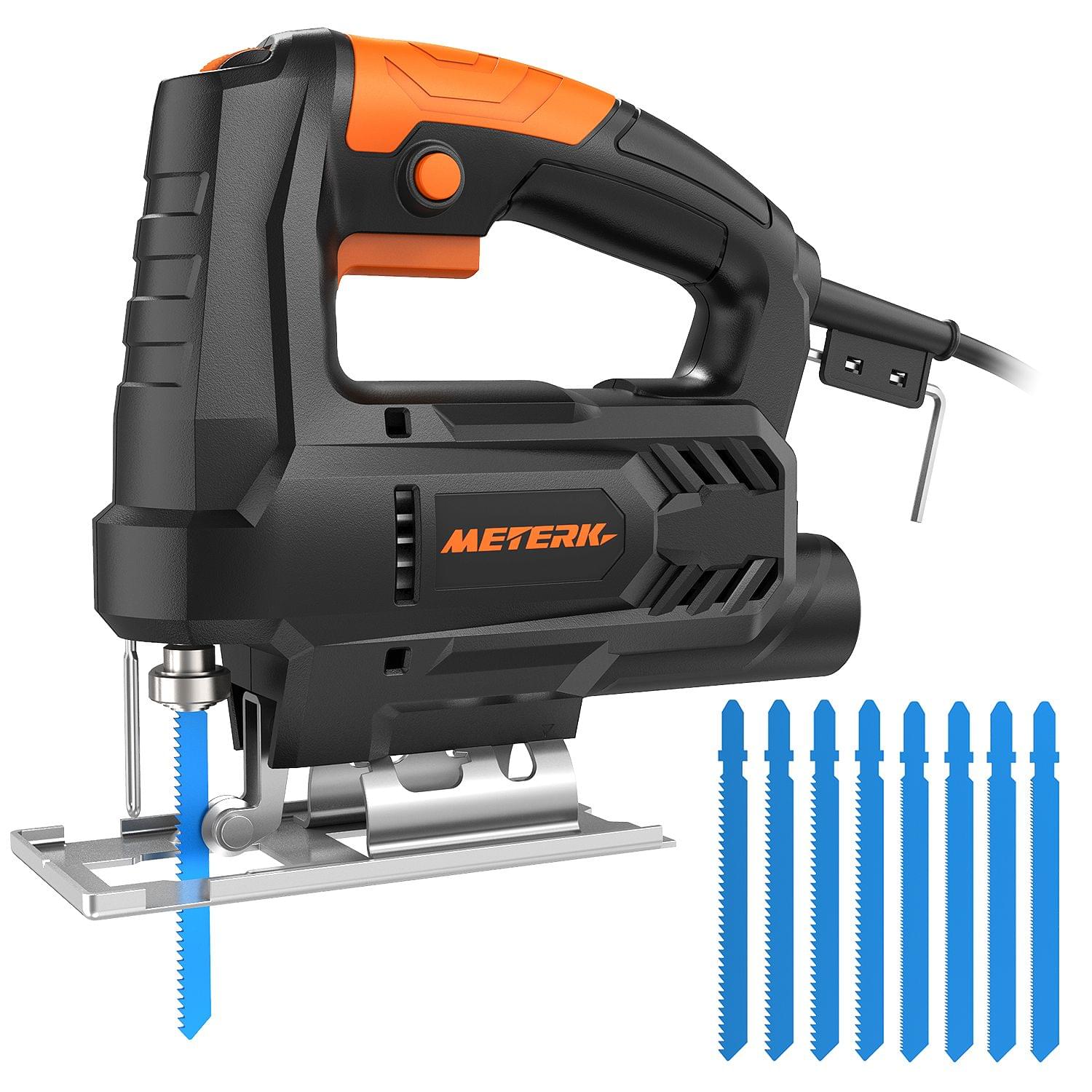 Meterk Electric Jig Saw 400W Multi-functional Cutter with