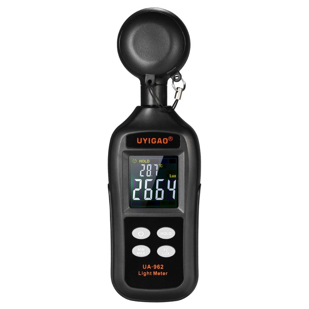 UYIGAO Mini Digital Lux Meter LCD Display Handheld