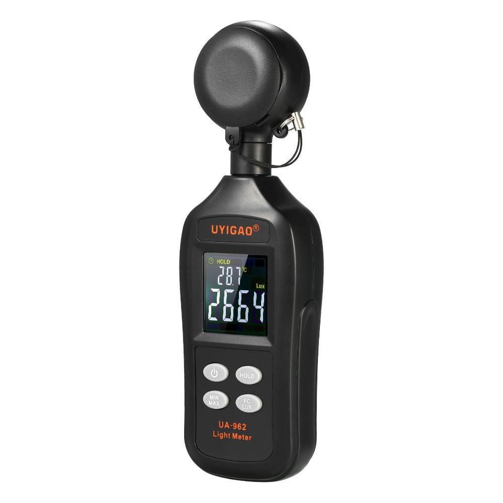 UYIGAO Mini Digital Lux Meter LCD Display Handheld