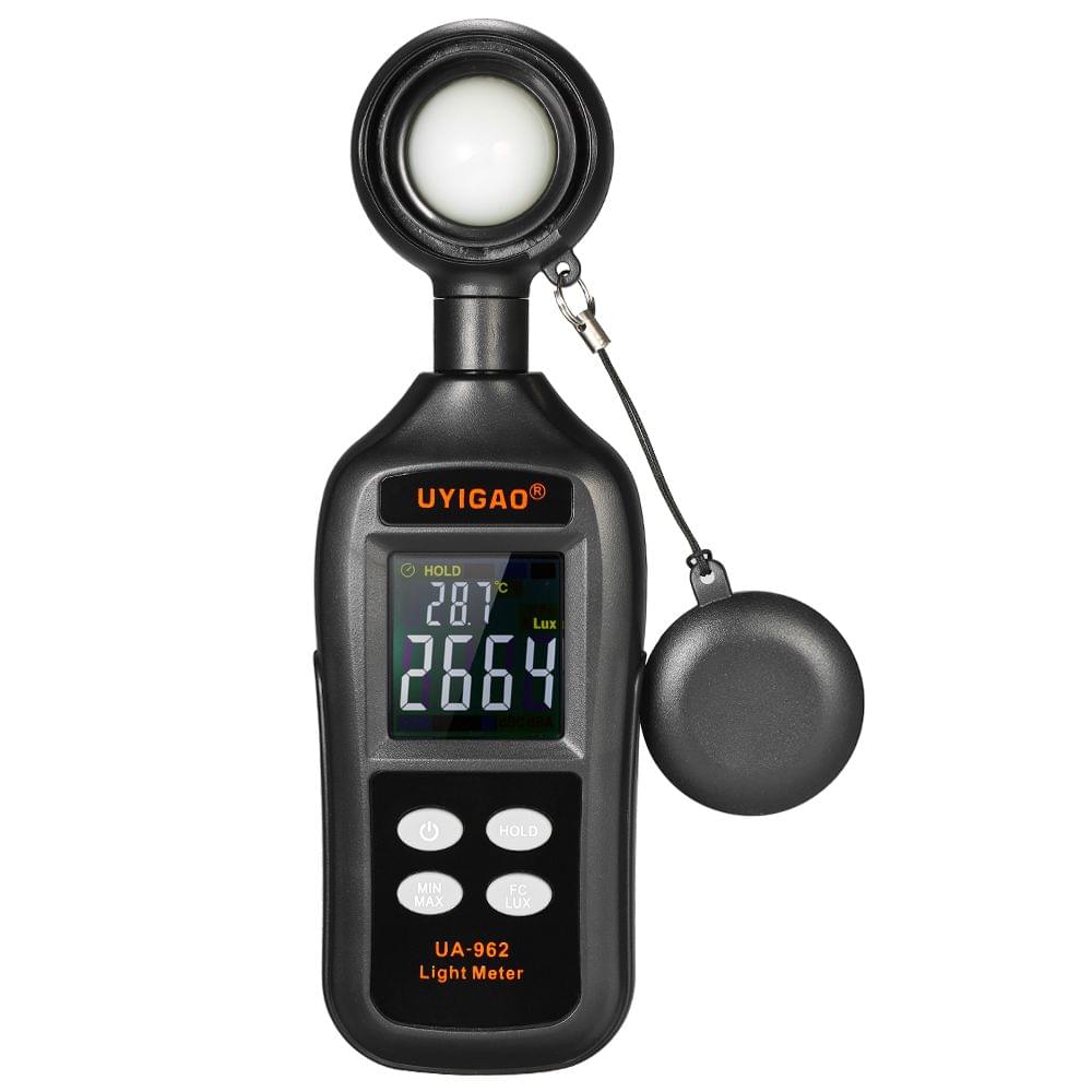 UYIGAO Mini Digital Lux Meter LCD Display Handheld