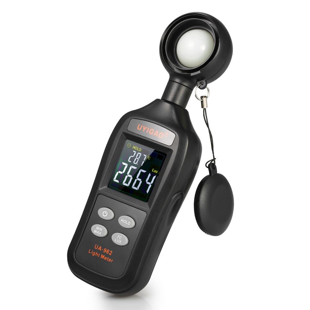 UYIGAO Mini Digital Lux Meter LCD Display Handheld