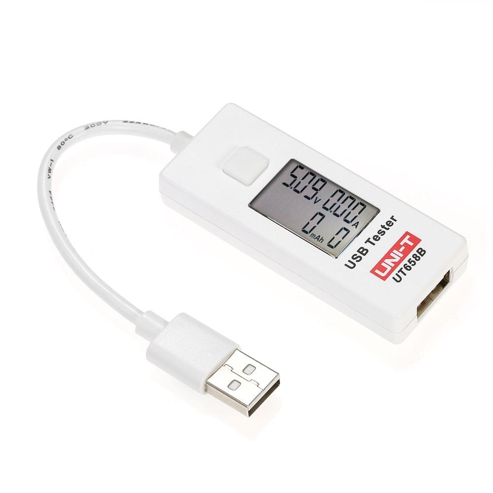 UNI-T UT658B USB LCD Digital Voltage Current Meter U Disk