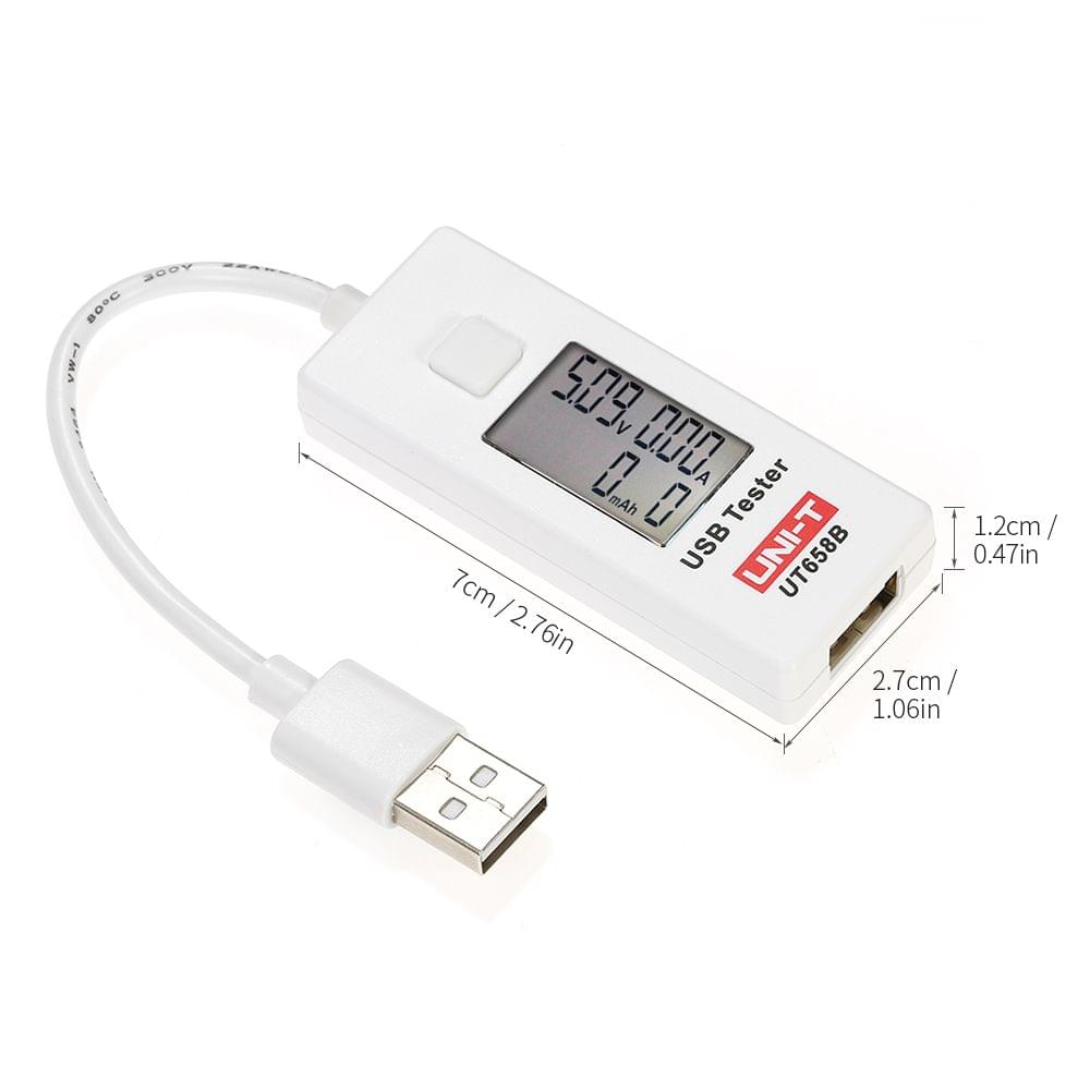 UNI-T UT658B USB LCD Digital Voltage Current Meter U Disk