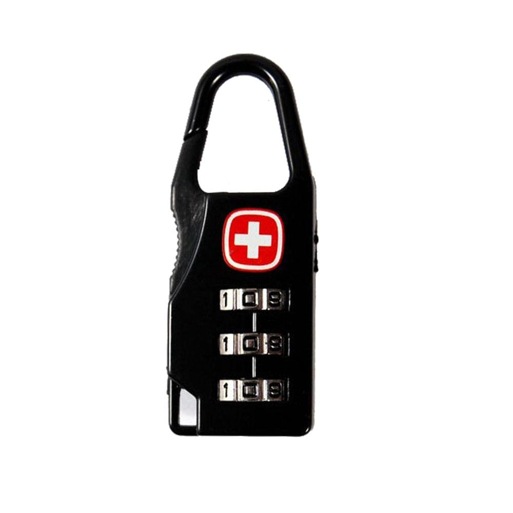 Cross Silk-screen Coded Lock Bag Luggage Travel Anti-theft