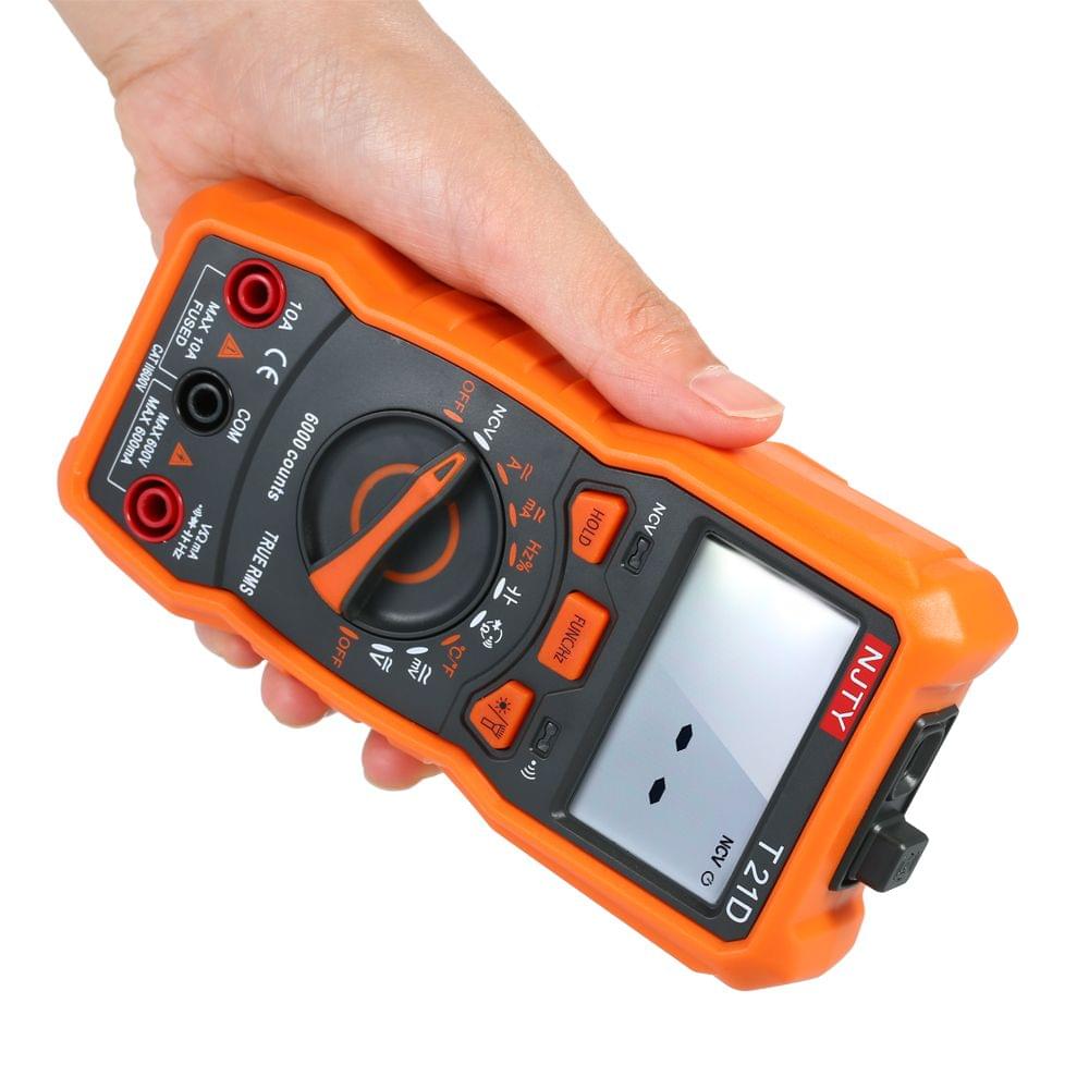 NJTY Mini Digital Multimeter 6000 Counts Multi-functional