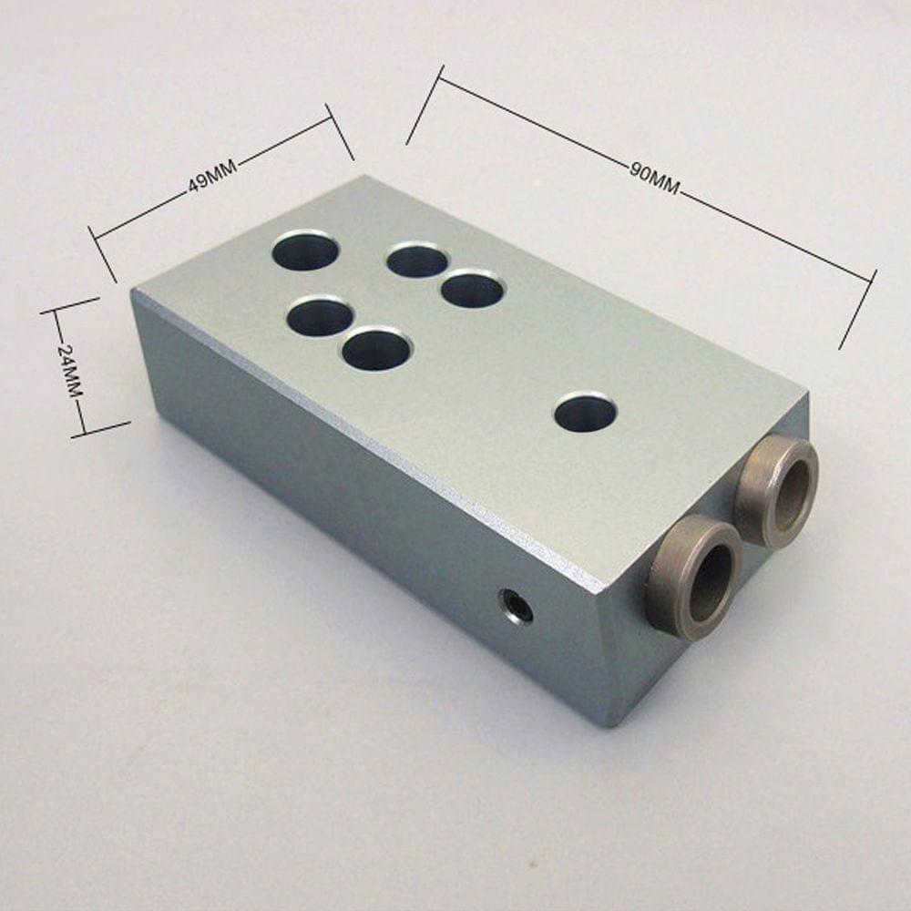 Pocket Aluminium Alloy Porous Oblique Hole Jig Kit System