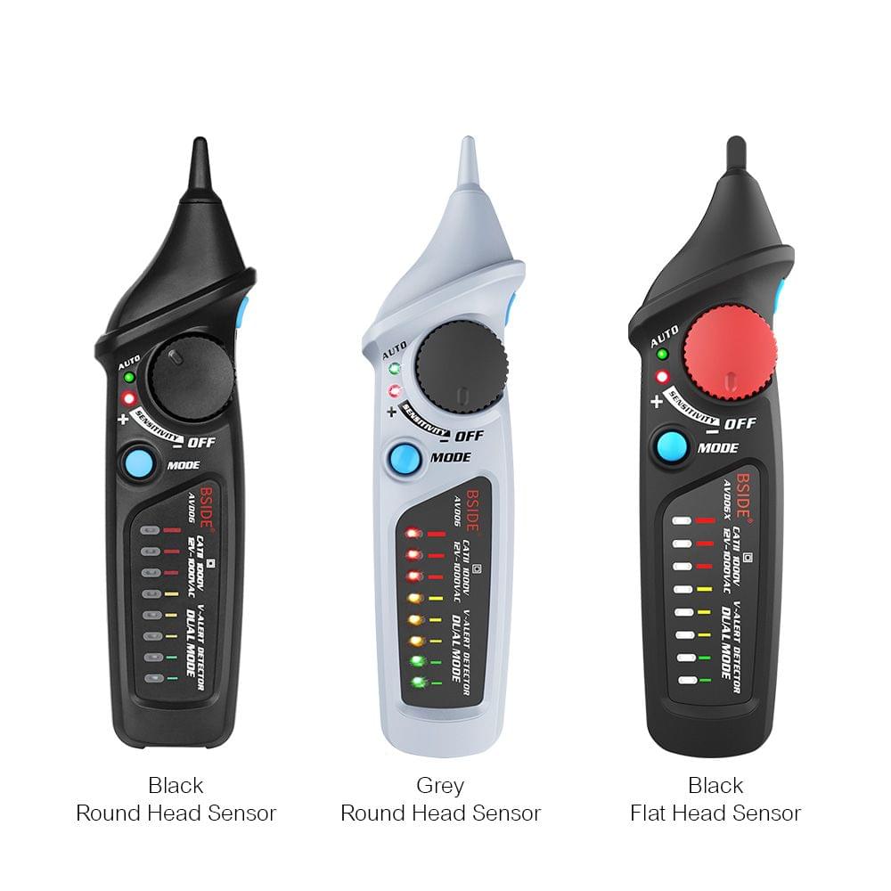 BSIDE Non-contact AC Voltage Tester Pen Shaped V?Alert - Flat Head Sensor