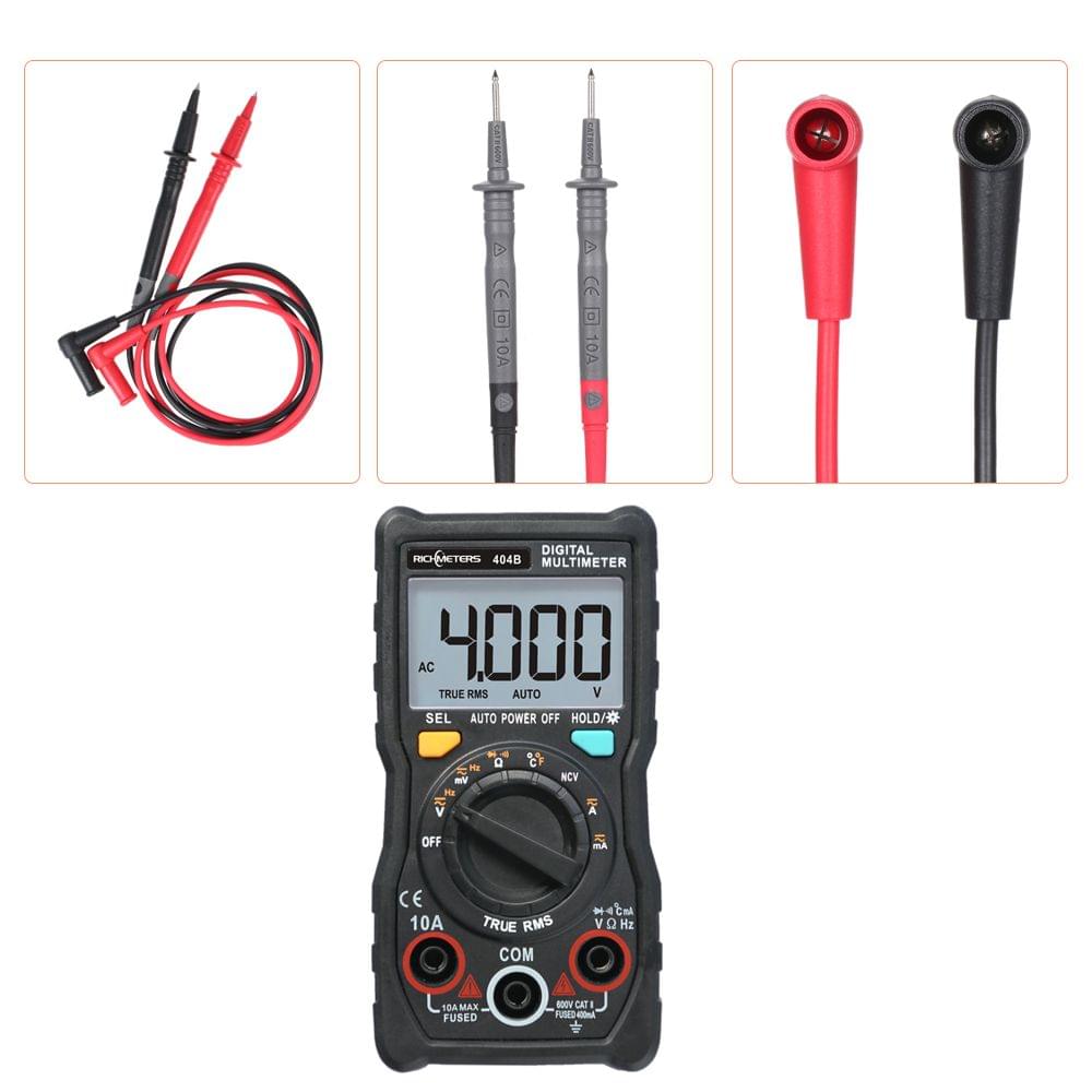 Handheld Digital Multimeter RM404B Multifunction Mini Multi