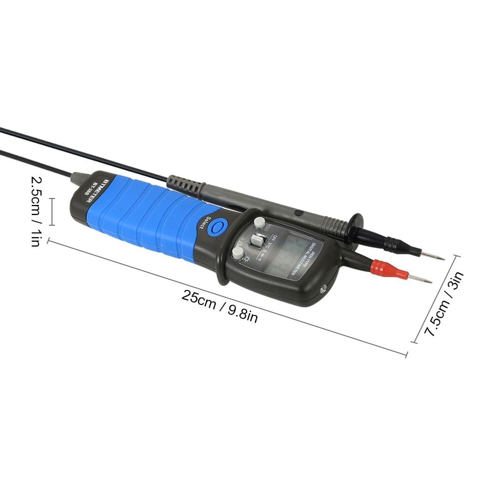 BTMETER Pen Type Digital Multimeter Handheld Backlight LCD