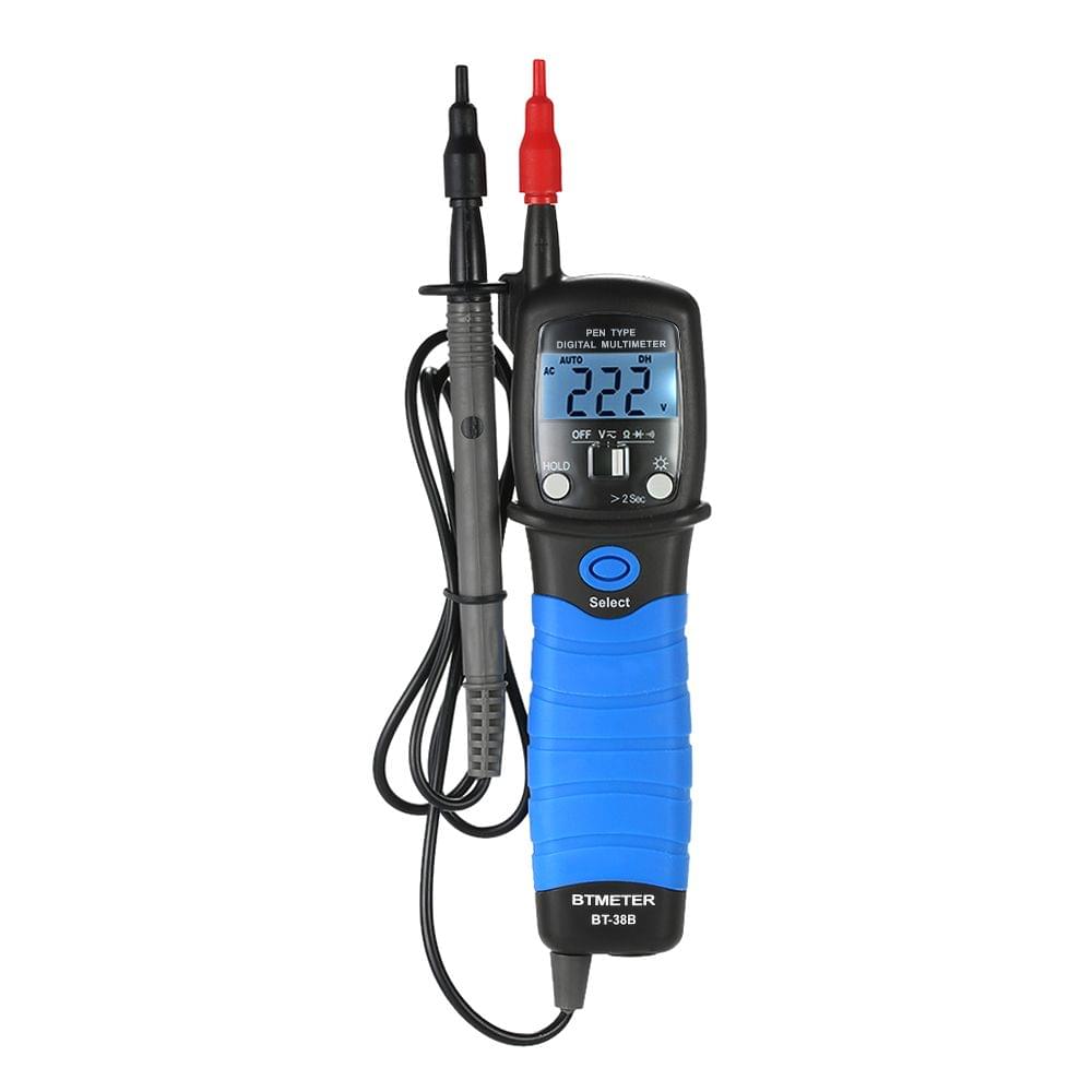 BTMETER Pen Type Digital Multimeter Handheld Backlight LCD