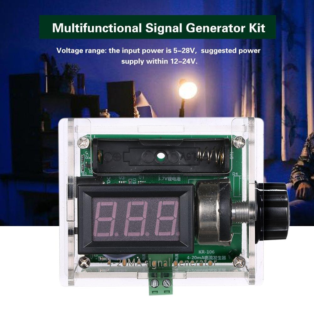 DC 5-28V 4-20mA LED Digital Signal Generator Handheld