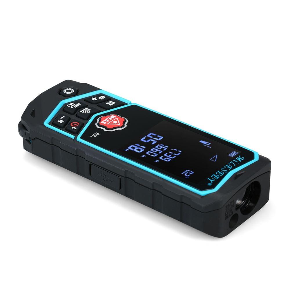 MiLESEEY Laser Distance Meter Handheld Digital Portable - 100m