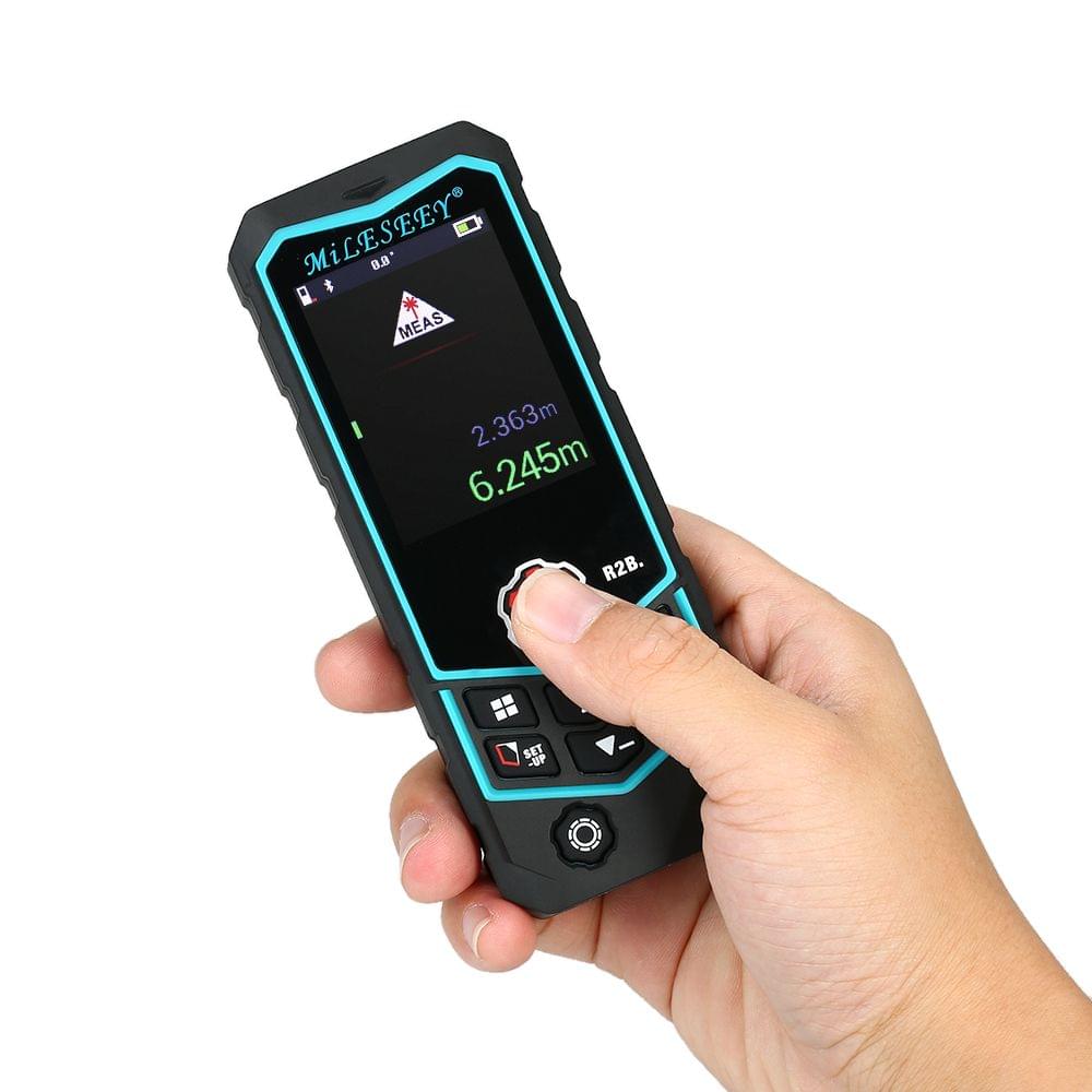 MiLESEEY Bluetooth Laser Distance Meter APP Control Handheld - 60m