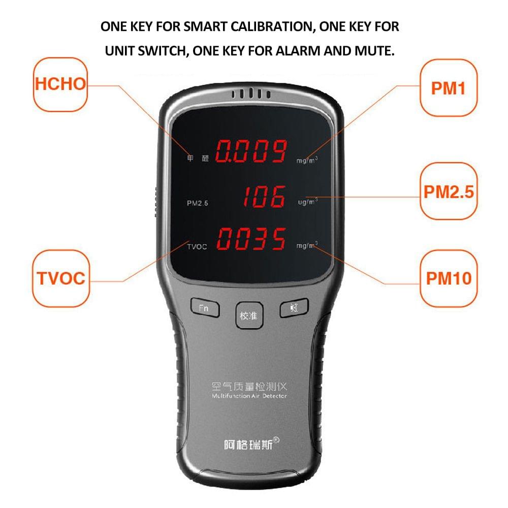 Digital Display Formaldehyde Detector Air Quality Analyzer