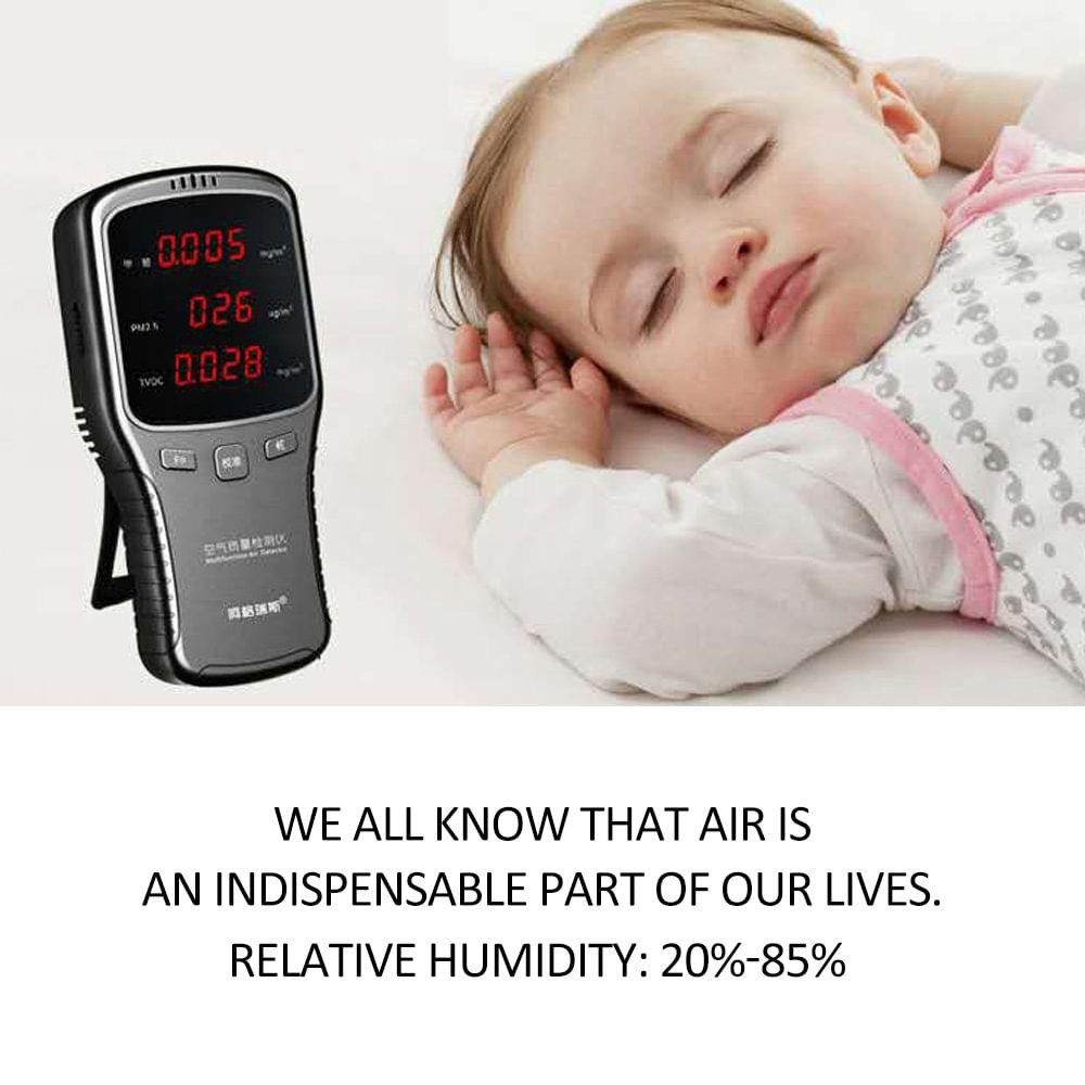 Digital Display Formaldehyde Detector Air Quality Analyzer