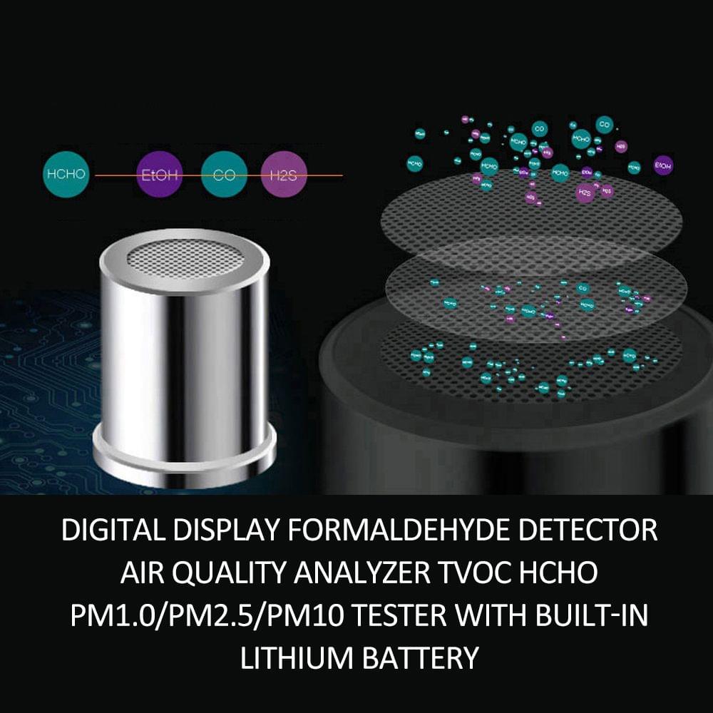 Digital Display Formaldehyde Detector Air Quality Analyzer