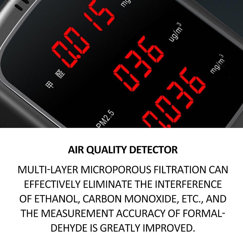 Digital Display Formaldehyde Detector Air Quality Analyzer