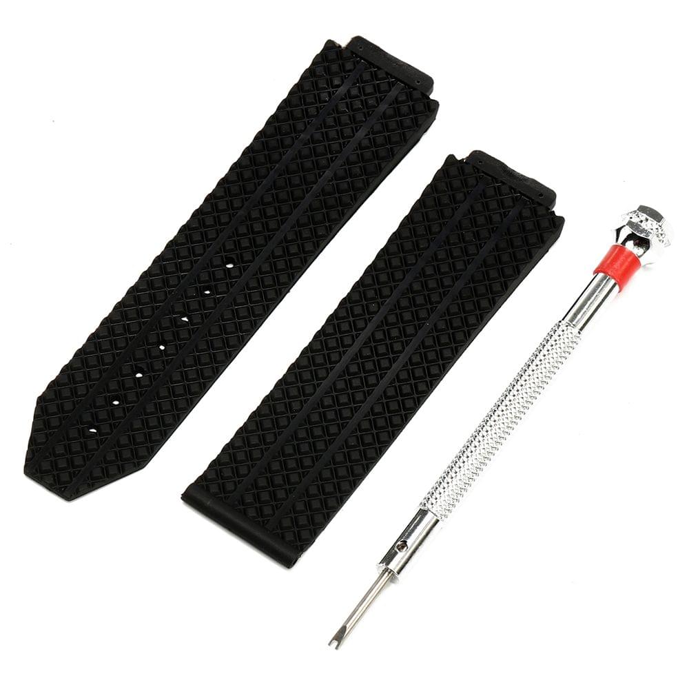 24mm Watch Strap Silicone Watch Strap Replacement Band Tool