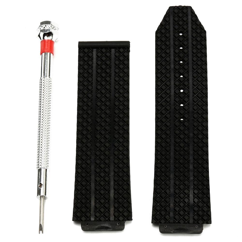 24mm Watch Strap Silicone Watch Strap Replacement Band Tool