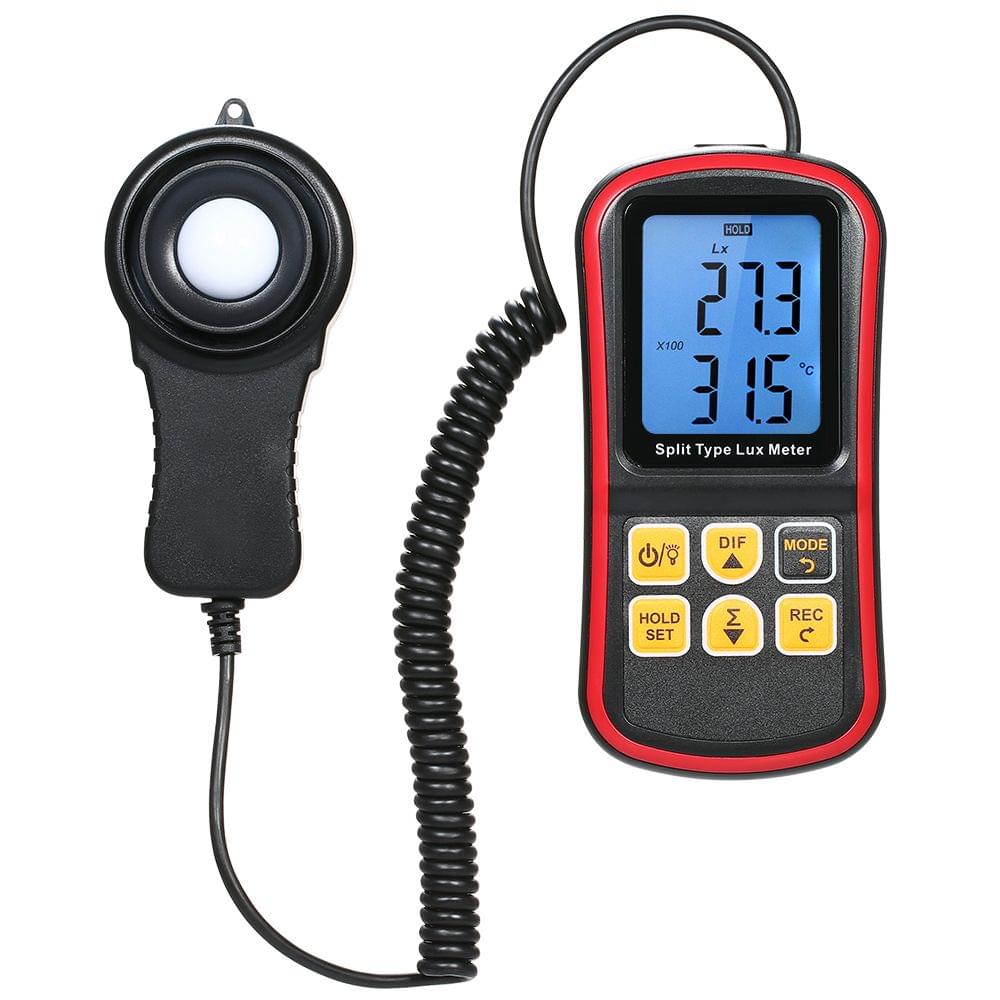 Digital Lux Meter BT Photometer Luxmeter Split Type LCD