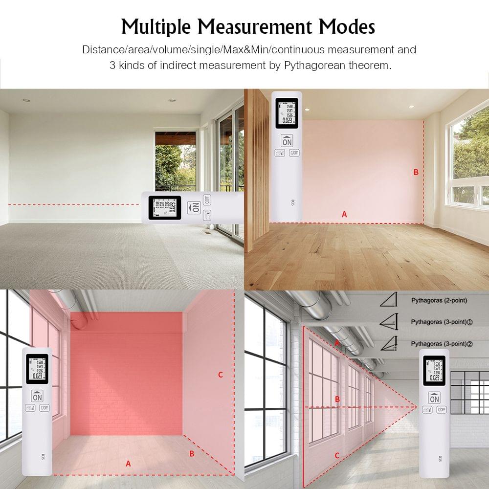 Mini Handheld Laser Distance Meter Digital Laser Rangefinder