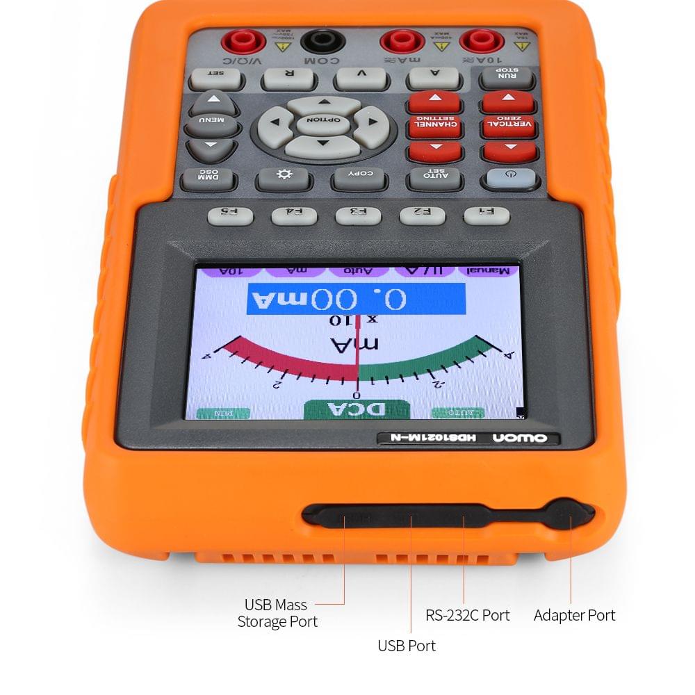 Owon HDS1021M-N Single Channel Oscilloscope Handheld - UK Plug